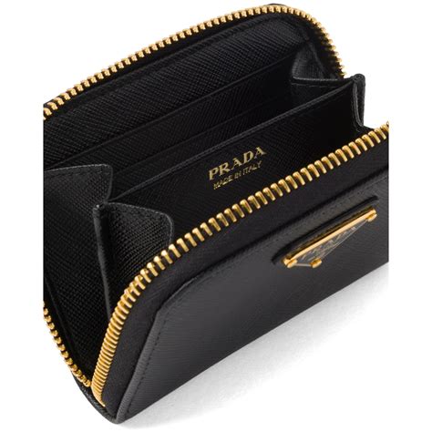 prada 6 slot card holder|White Leather Card Holder .